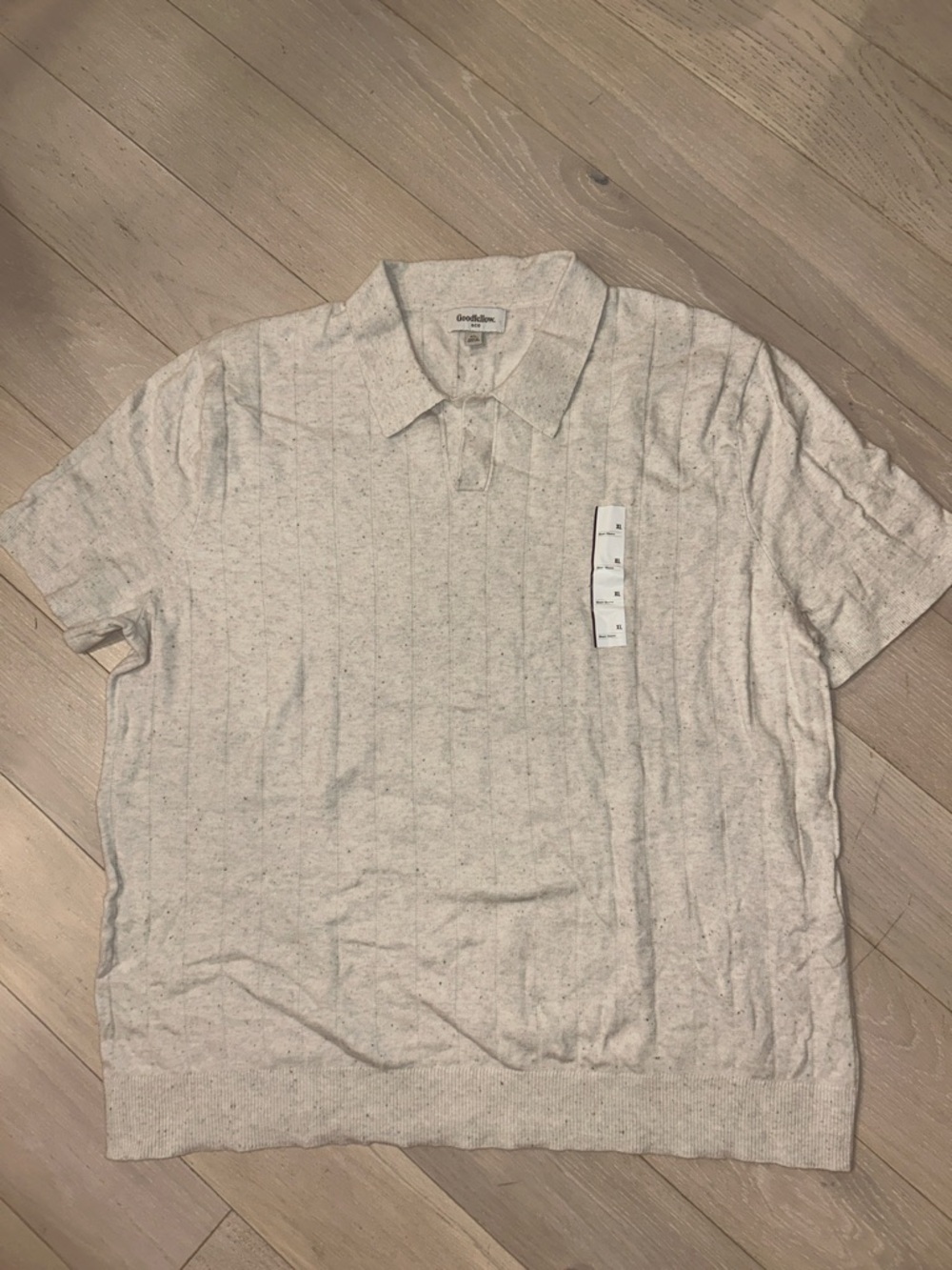 Goodfellow & Co Men's Polo in Oatmeal Heather